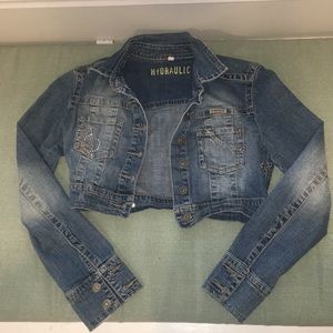 Hydraulic Half Jean Jacket 